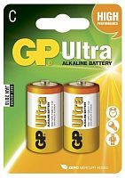 Батарейка GP 14AU(LR14)-BC2 Ultra (размер C)