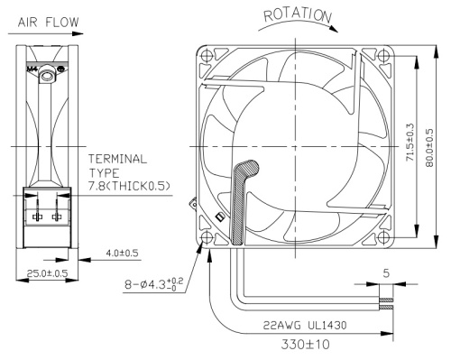  JA0825H2B010N-L-R  - komlark.ru  2