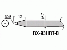 Жало-нагреватель RX-93HRT-B 24V