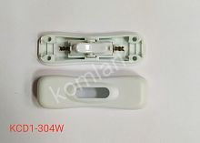 Выключатель сетевой проходной KCD1-304W белый